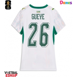 Senegal Pape Gueye #26 Thuis tenue Dames WK 2026 Korte Mouw